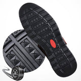 Modische Sandalen aus hohlem Leder