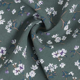 Women's Casual Floral Print Short Sleeve Shirt