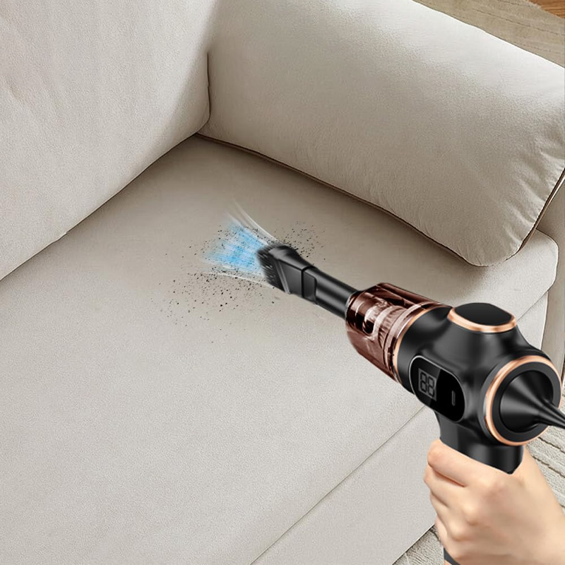 🔋 50% RABATT! ✨ Kabelloser Handstaubsauger mit Saug- & Blasfunktion – Leistungsstark, Vielseitig Einsetzbar & Einfache Leerung 🏎️