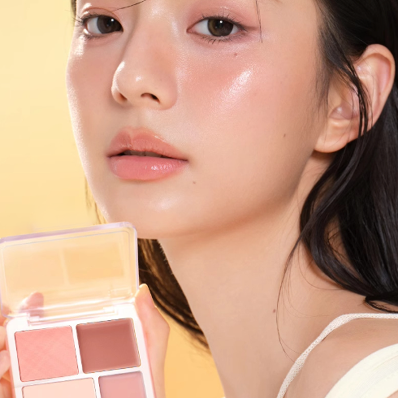 2-in-1 Rouge-Highlight-Palette