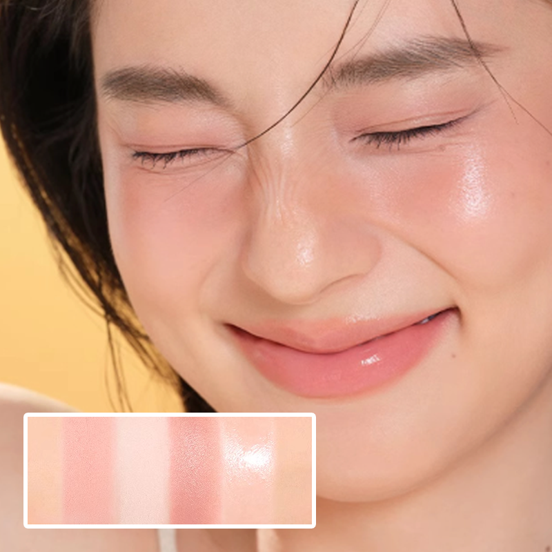 2-in-1 Rouge-Highlight-Palette