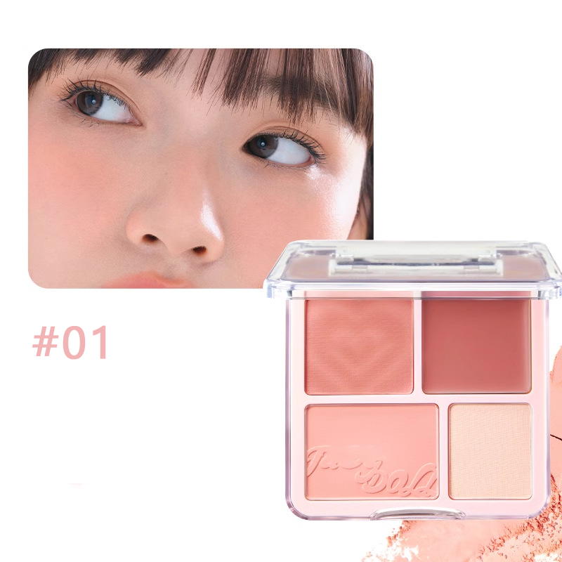 2-in-1 Rouge-Highlight-Palette
