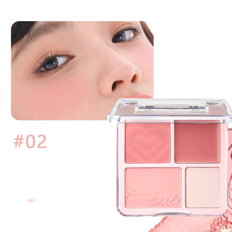 2-in-1 Rouge-Highlight-Palette