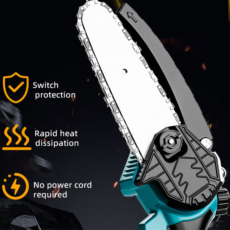 ⚡ LIMITIERTE ZEIT: 50% RABATT – Mini-Akku-Kettensäge 🚀 GRATIS Versand!