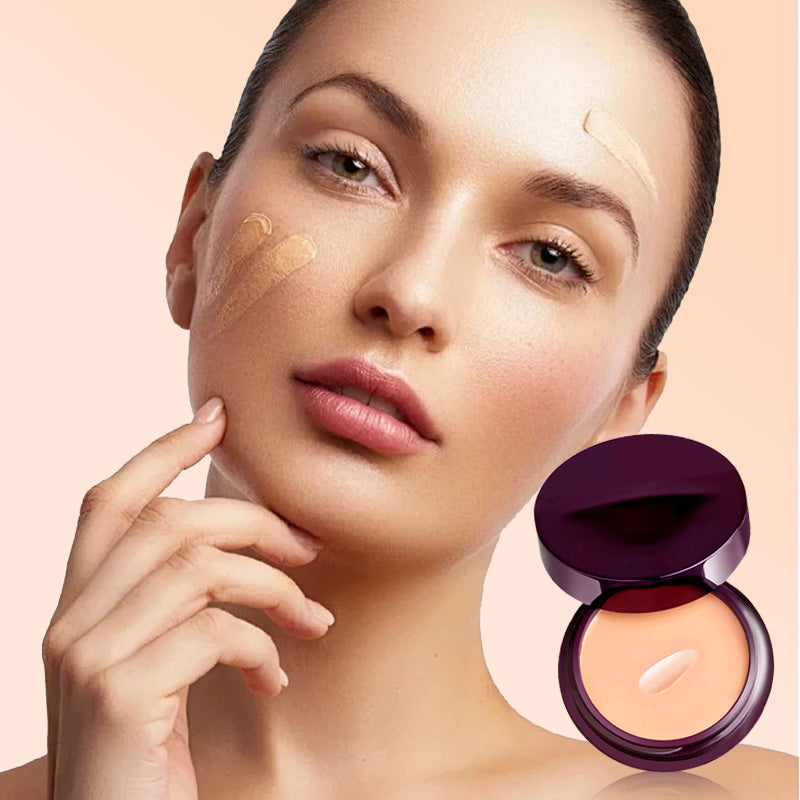 🌸 Makelloser Concealer für die Augenpartie｜Hellt dunkle Augenringe und Fältchen auf – Gratis-Finish