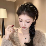 🔥Heißer Verkauf🔥Vintage High Cranium Artificial Pearl Hairband （50% Rabatt）