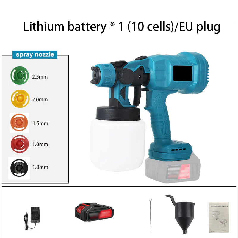 🔥🔥60 % Rabatt + Gratisversand! 💥 🎨 Kabelloses elektrisches Farbspritzgerät – Schnell, sauber und effizient