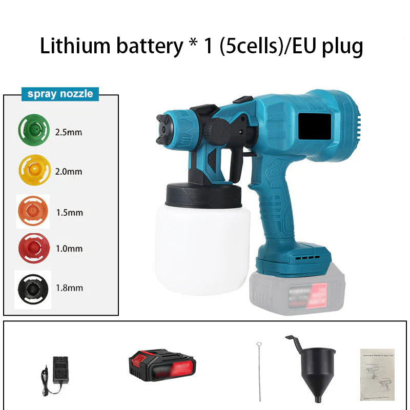 🔥🔥60 % Rabatt + Gratisversand! 💥 🎨 Kabelloses elektrisches Farbspritzgerät – Schnell, sauber und effizient