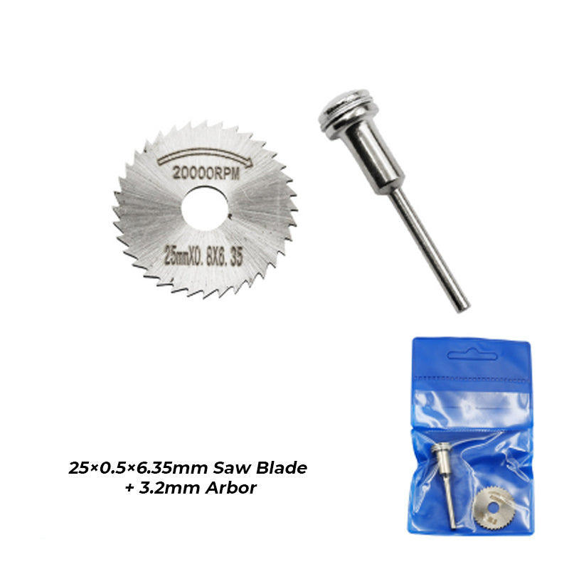 Mehrzweck-Minisägeblatt mit Aufnahmedorn