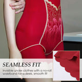 Bauchweg-Shorts mit hoher Taille für Damen