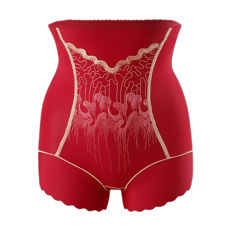 Bauchweg-Shorts mit hoher Taille für Damen