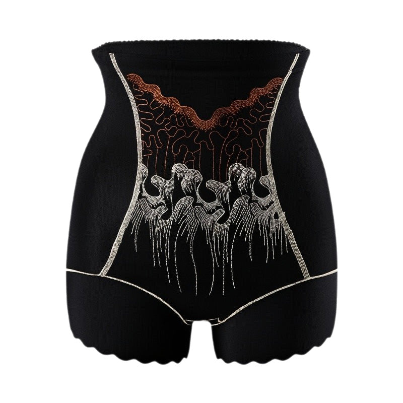 Bauchweg-Shorts mit hoher Taille für Damen