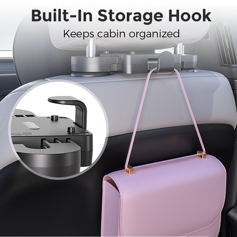 Verstellbares U-förmiges Kopfstützenkissen für das Auto