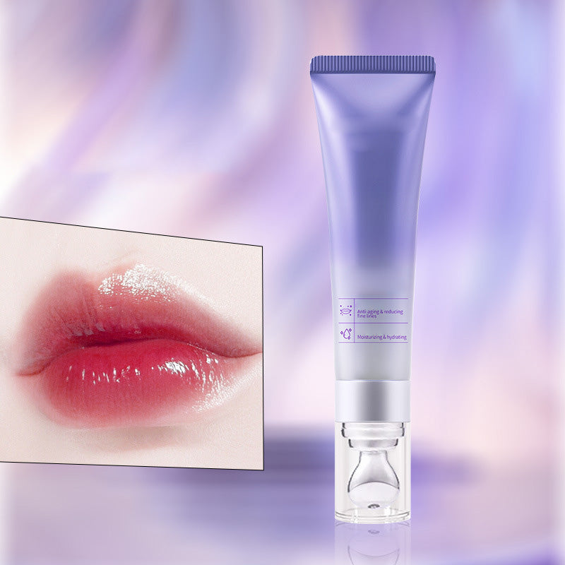 Aufpolsterndes und feuchtigkeitsspendendes Lippenserum gegen Falten
