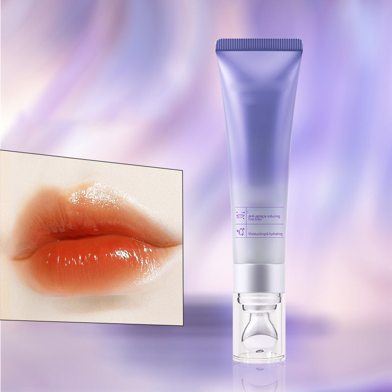 Aufpolsterndes und feuchtigkeitsspendendes Lippenserum gegen Falten