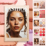 5-Schicht-Makeup-Palette im Buchstil mit 67 Profi-Farbtönen