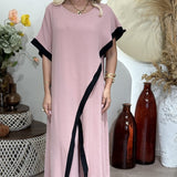 Women’s Loose Fit Top & Wide Leg Pants 2-Piece Set