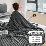 🎁Letzter Tag Sonderpreis！🎅Superweiche Fell-Rippfleece-Decke⛄🔥