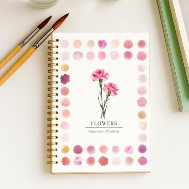 🔥LETZTER TAG VERKAUF 50% RABATT 🖼️Anfängerfreundlich💕 Aquarell-Arbeitsbuch