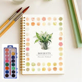 🔥LETZTER TAG VERKAUF 50% RABATT 🖼️Anfängerfreundlich💕 Aquarell-Arbeitsbuch
