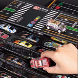 🎅Weihnachtsaktion 55 % RABATT🎁48 Mini-Rückziehautos mit eingebautem Garagenset