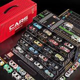 🎅Weihnachtsaktion 55 % RABATT🎁48 Mini-Rückziehautos mit eingebautem Garagenset