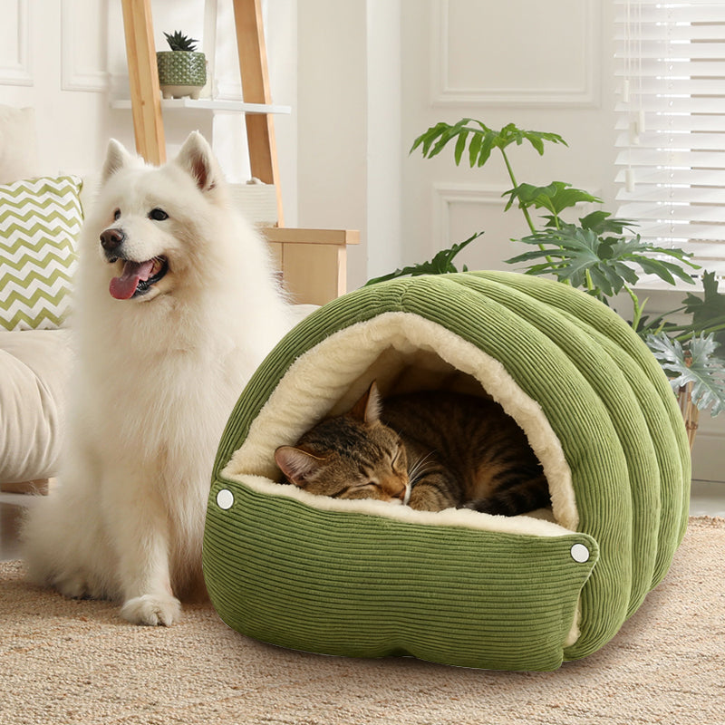📢52 % Rabatt！！！ 🐶🐱Wärme, gemütlicher Komfort, plüschiges Haustierhaus