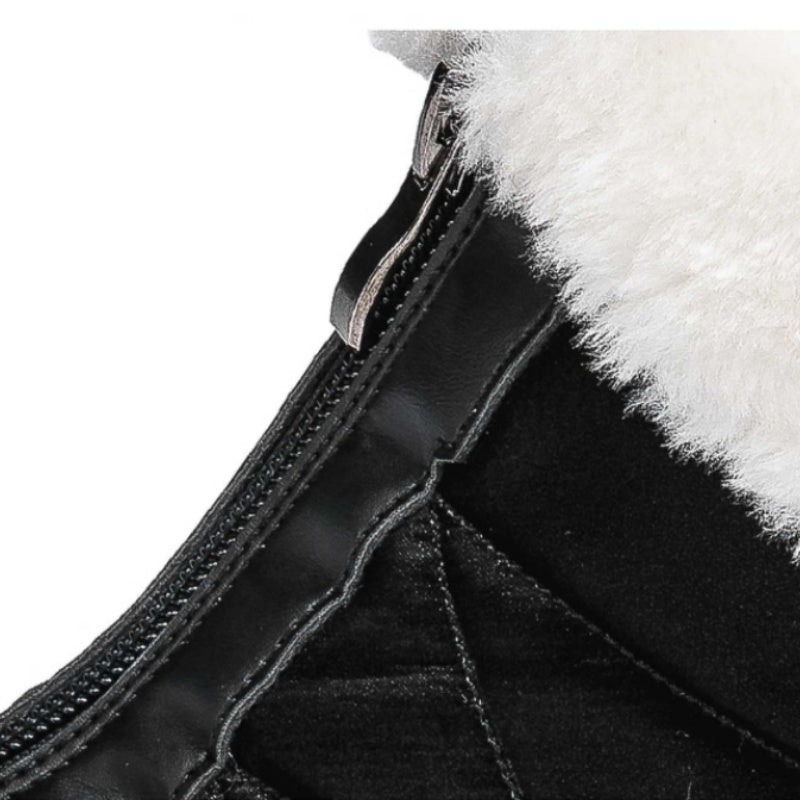 🔥🚀Kostenloser Versand💝👢Rutschfeste, warme Schneestiefel mit Reißverschluss für Damen✨