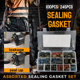 100 Stück/ 245 Stück Assortiertes Dichtungsring-Set