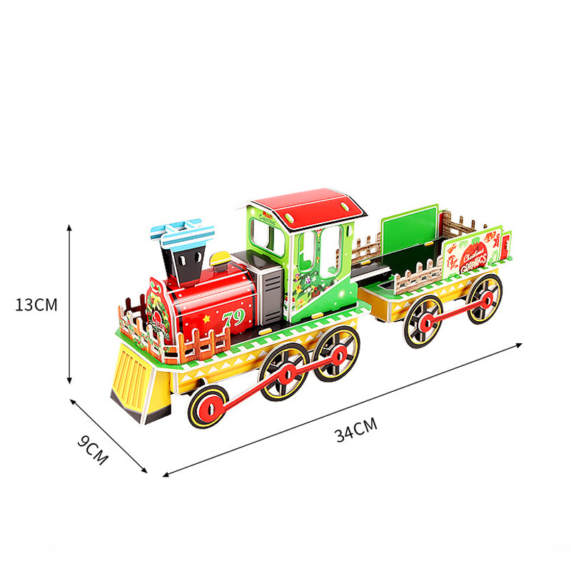 🔥Black-Friday-Mega-Angebot – 50 % Rabatt!🔥3D DIY Weihnachts-Puzzle-Set