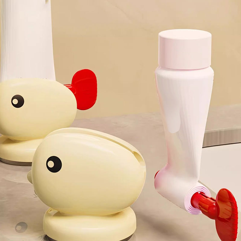 Adorable Goldfisch Saugnapf Zahnpasta Squeezer