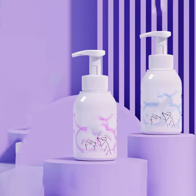 Rückstandsfreies Haustier-Shampoo-Schaum