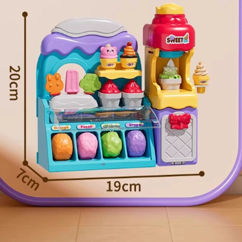 🎄 Weihnachtsaktionen 🎄——💖DIY-Eiscreme-Knete-Set für Kinder