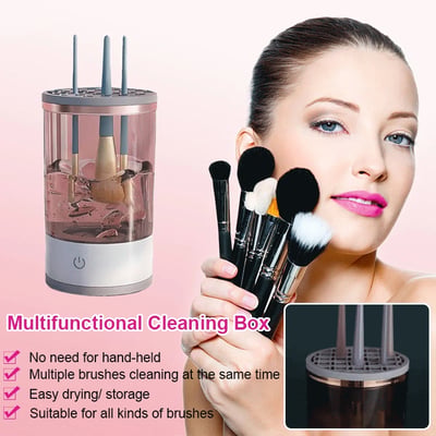 💖 50 % RABATT! ✨ Elektrischer Make-up-Pinselreiniger – 3-minütige Tiefenreinigung, tragbar und leise, über USB aufladbar, perfekt für unterwegs und zu Hause 🌸🚿