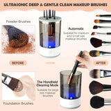 💖 50 % RABATT! ✨ Elektrischer Make-up-Pinselreiniger – 3-minütige Tiefenreinigung, tragbar und leise, über USB aufladbar, perfekt für unterwegs und zu Hause 🌸🚿