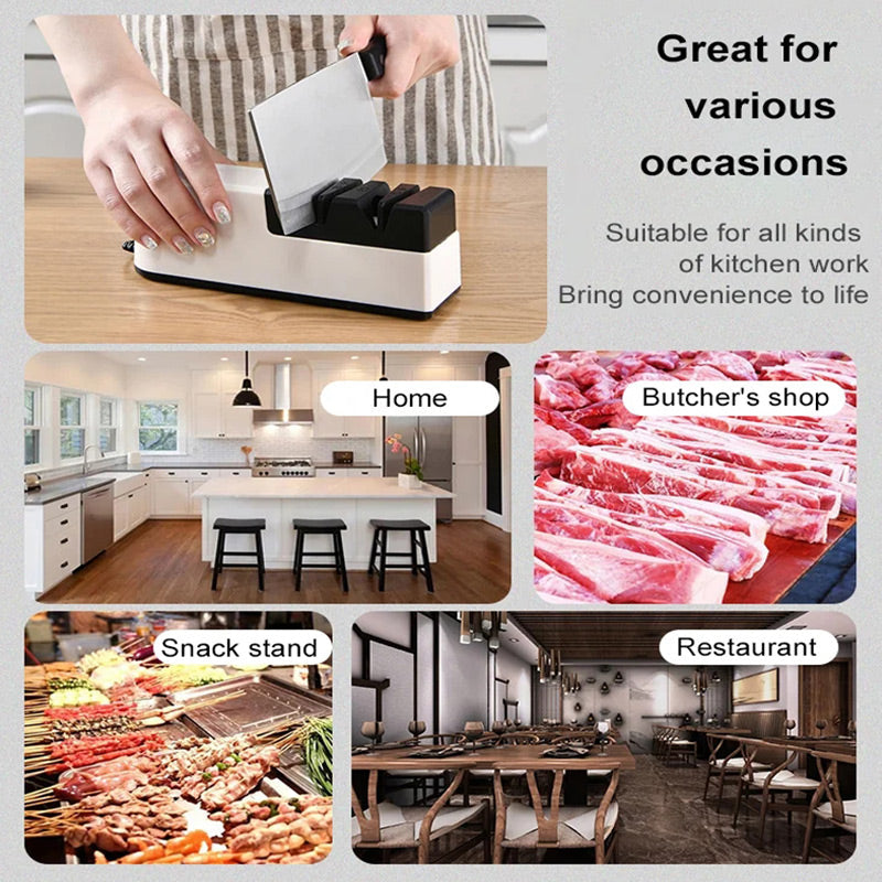 🍳 50% RABATT! ⚡ Professioneller Elektrischer Messerschleifer – Schärft Messer in Sekunden, Mehrstufiger Schleifwinkel & Überhitzungsschutz 🔪✨📦