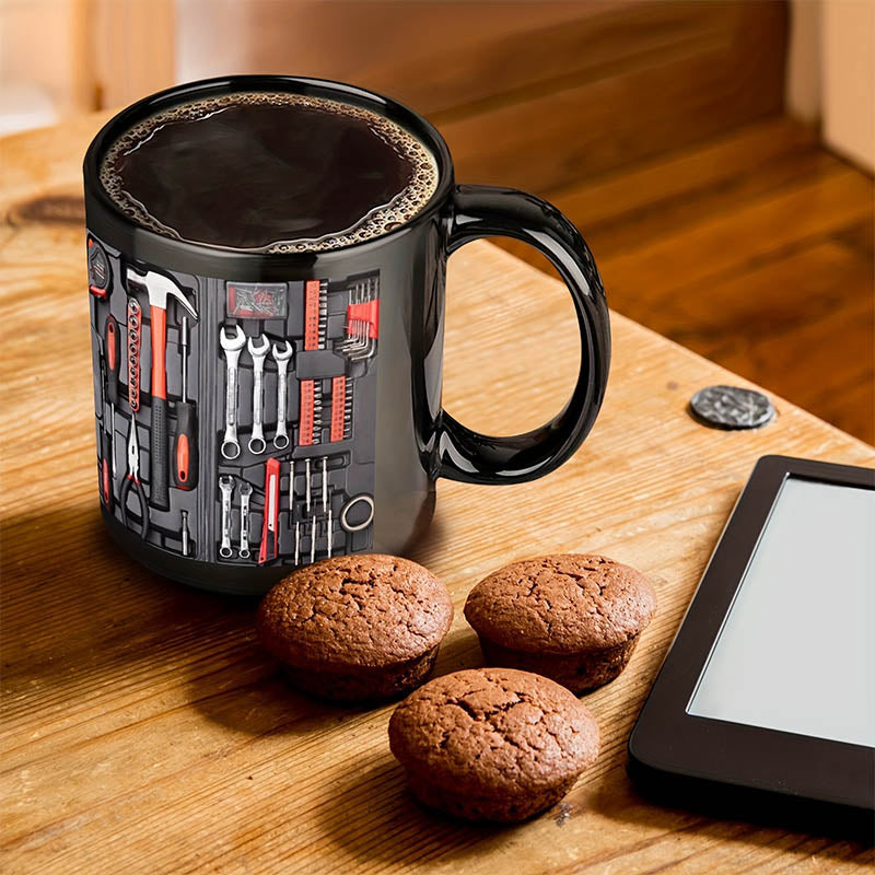 🏆Letzter Tag im Angebot: 50 % Rabatt ✨🔨Lustiger Kaffeebecher – Werkzeugkasten-Set für Mechaniker