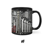 🏆Letzter Tag im Angebot: 50 % Rabatt ✨🔨Lustiger Kaffeebecher – Werkzeugkasten-Set für Mechaniker