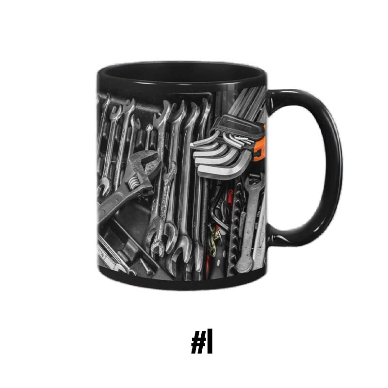 🏆Letzter Tag im Angebot: 50 % Rabatt ✨🔨Lustiger Kaffeebecher – Werkzeugkasten-Set für Mechaniker