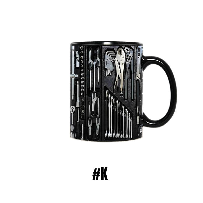 🏆Letzter Tag im Angebot: 50 % Rabatt ✨🔨Lustiger Kaffeebecher – Werkzeugkasten-Set für Mechaniker