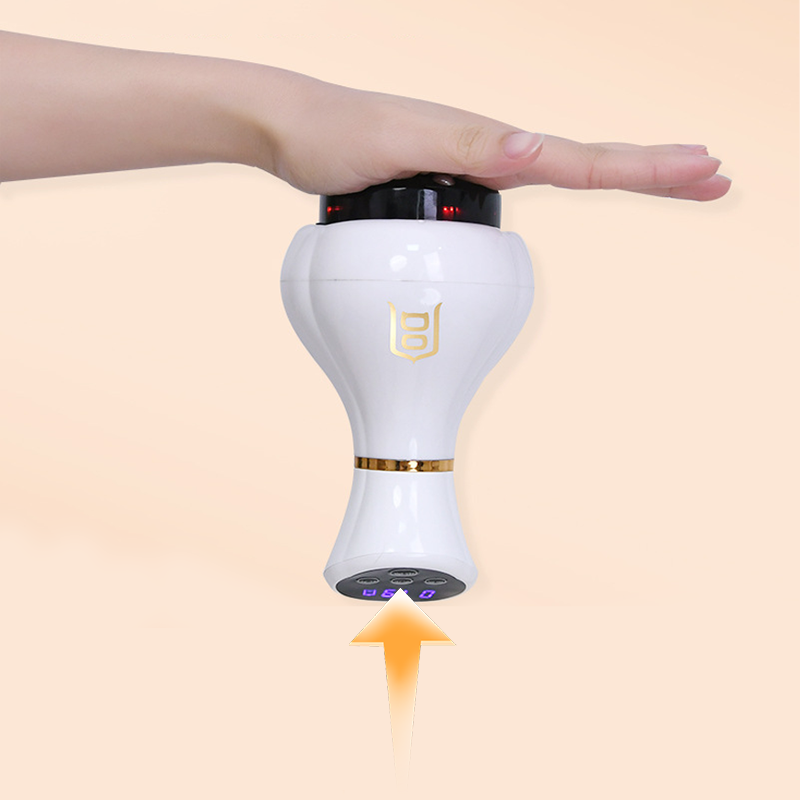 Handheld kabellose Massagebürste mit neun einstellbaren Geschwindigkeiten
