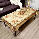✨🎅Weihnachtsangebote – Nur für kurze Zeit!⏰Multifunctional Waterproof Oilproof Floral Tablecloth