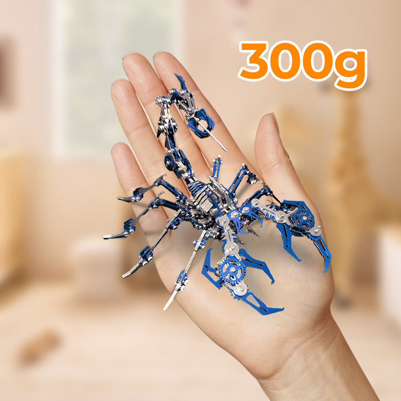 📢📢50 % Rabatt !!!✨3D-Metallpuzzle-Bausatz „Skorpion“ – Mechanisches Modell zum Zusammenbauen