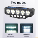 📢📢58 % Rabatt!!!⏰Solarbetriebene und über USB aufladbare Fahrradlampe