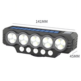 📢📢58 % Rabatt!!!⏰Solarbetriebene und über USB aufladbare Fahrradlampe