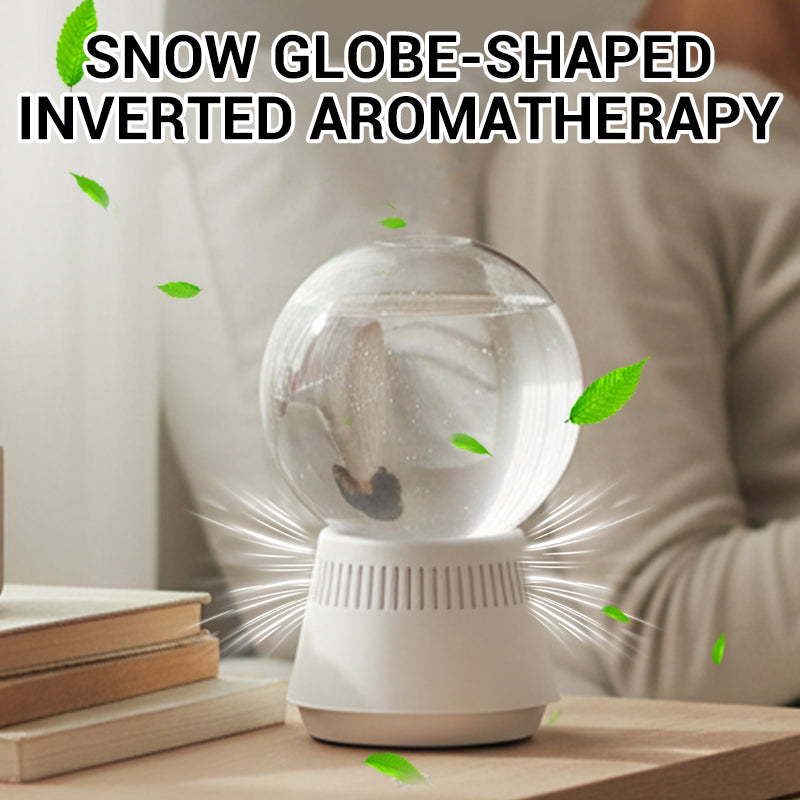 ⏰ 50% RABATT | ❄️ Das magische Schneekugel-Erlebnis für Zuhause! ✨Der umgekehrte Aromatherapie-Diffusor.💆‍♂️ Schafft Atmosphäre & entspannt
