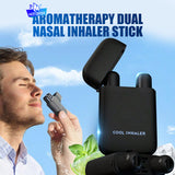 Aromatherapie-Doppelnaseninhalator-Stick❄️ Weckt Sie sofort mit einem tiefen Atemzug auf, steigert Ihre Konzentration maximal 🚀 und beseitigt Müdigkeit in Sekundenschnelle