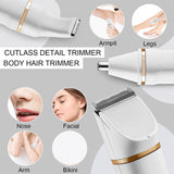 🔥Nur für kurze Zeit 50 % Rabatt✨3 in 1 Elektrischer Körper Haartrimmer, Kabelloser Groin Haartrimmer für Männer, großartig für den täglichen Gebrauch von Männern
