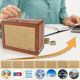 🎁 Heißer Verkauf 49 % Rabatt 🔥 Programm zum Auffüllen Ihrer Brieftasche – Geldkassette aus Holz