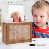 🎁 Heißer Verkauf 49 % Rabatt 🔥 Programm zum Auffüllen Ihrer Brieftasche – Geldkassette aus Holz